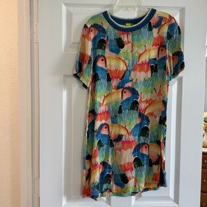 Farm Rio Tucan Tshirt Dress